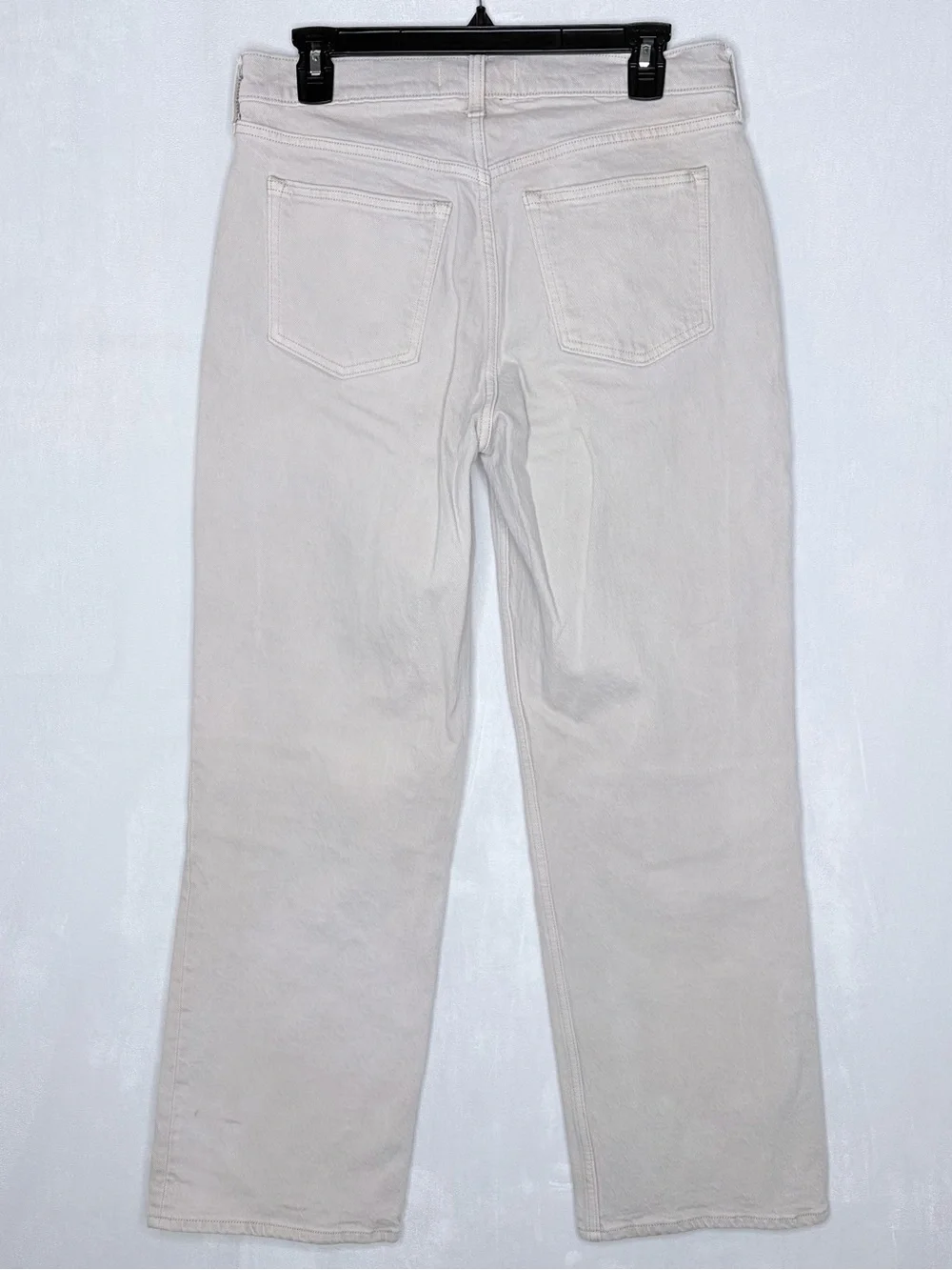 Abercrombie & Fitch Tan Curve Love Baggy Low Rise Jeans